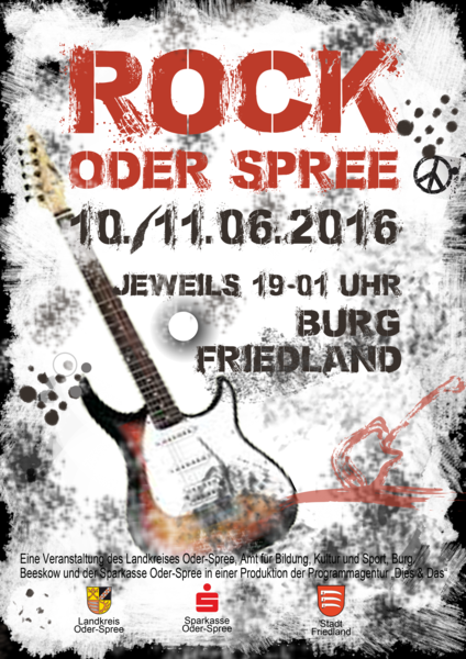 Plakat Rock Oder-Spree 2016