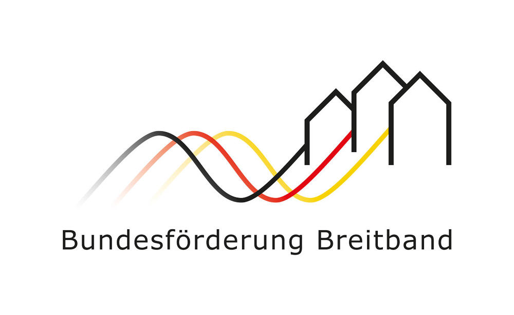 Logo der Bundesförderung Breitband des Bundesministeriums für Digitales und Verkehr