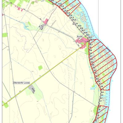 Anglerverbotszonen im Naturschutzgebiet "Mittlere Oder" in der Zeit vom 15. März bis 15. August eines jeden Jahres.